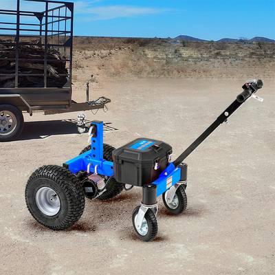 2インチの連結器の球の600lbs最高の舌の重量が付いている鋼鉄電気トレーラーのトロッコ