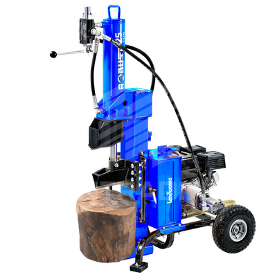 横/縦のガソリン式の丸太のディバイダー機械7HP 209CCエンジンを搭載する25トン